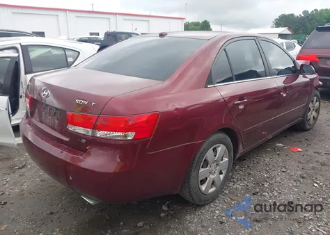 2008 Hyundai Sonata Gls z USA, uszkodzony, nr VIN 5NPET46F28H345979